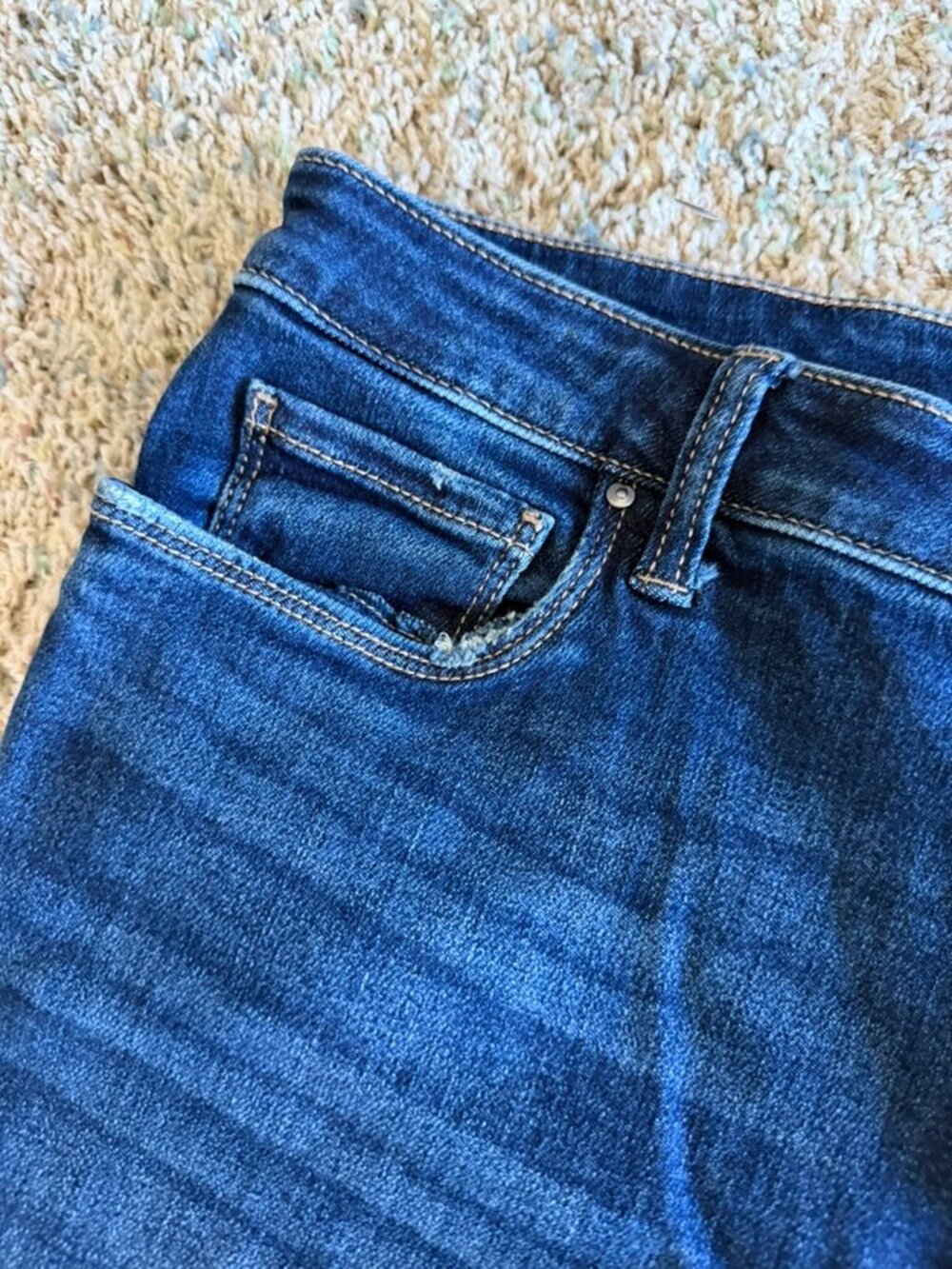 NWT Kut Reese High Rise Ankle Straight Leg Fab AB Jeans Enchantment Wash Sz 14 - Picture 6 of 12